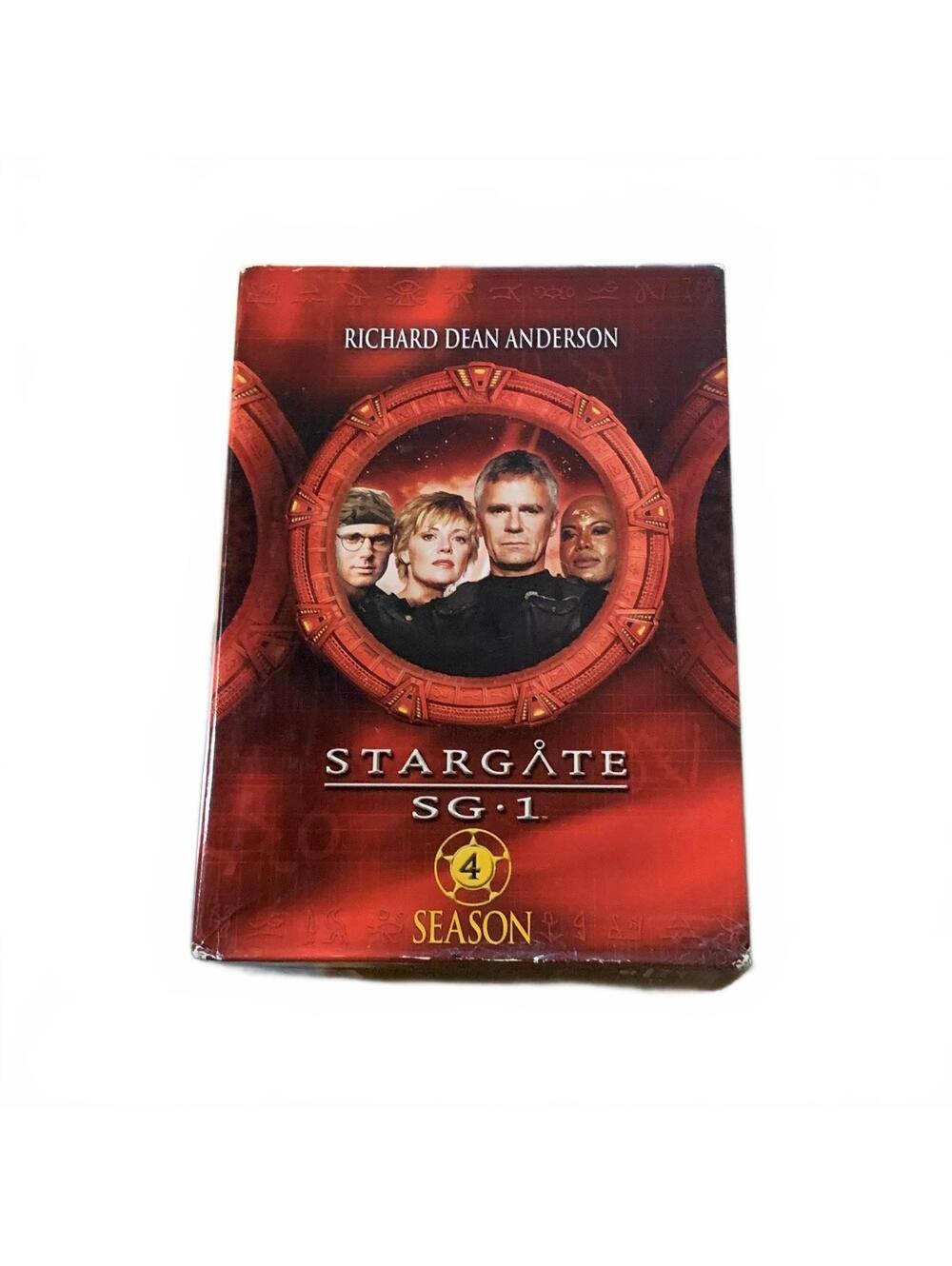 Stargate SG-1 Season 4 DVD Box Set Richard Dean Anderson Sci-Fi Series